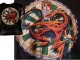 T Shirt BRIGANTIUS Tee Shirts Fantasy Alchemy Gothic Dragon et Roue du Destin