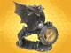 Horloge Figurine Dragon en Étain Montre Gothique Fantasy Dragons