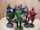 Lot Six Figurines Barbares Antiques Mini Statuettes Guerriers Antiquité
