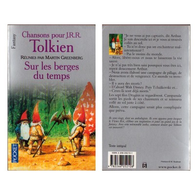 SUR LES BERGES DU TEMPS recueil de Chansons JRR Tolkien