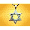 Pendentif Étoile de David Antique Bijou Religieux Judaïque