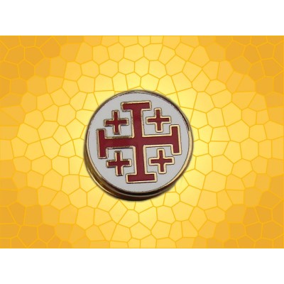 Pin's Maçonnique Croix de St-Jean de Jérusalem