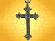 Pendentif Religieux Croix Bijou Croix Celte Dentelée Symbolique Médiévale