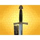 Dague IVANHOÉ Fourreau Mini Épée Moyen Age Médiévale