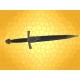 Dague IVANHOÉ Fourreau Mini Épée Moyen Age Médiévale