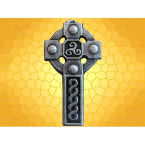 Pendentif Celte Croix Celtique Argenté Bijou Antique Celtik Jewel