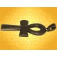 Gros Pendentif Égyptien Croix Ankh Couleur Bronze Clé de Vie Bijou Collier Égypte