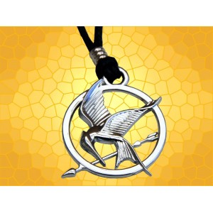 Pendentif Hunger Games Geai Moqueur Oiseau Symbole Révolution