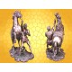 Figurine Statuette Cheval de Marly et Palefrenier