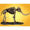 Squelette Mammouth Figurine Fossile Éléphant Préhistorique