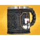 Mug Templier Chope Médiévale Verre Décoration Moyen Age
